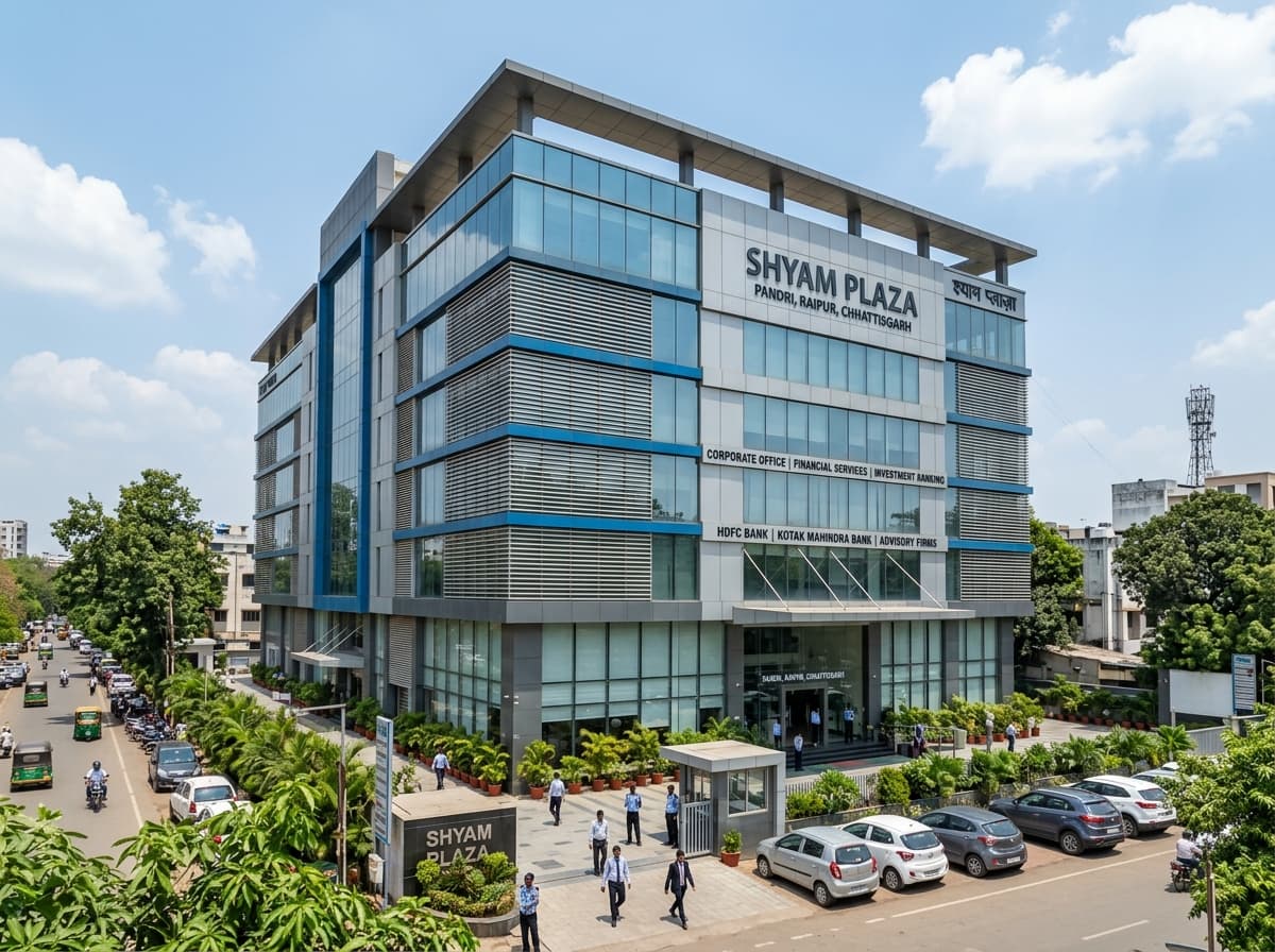 Shyam Plaza Pandri Raipur Head Office Building