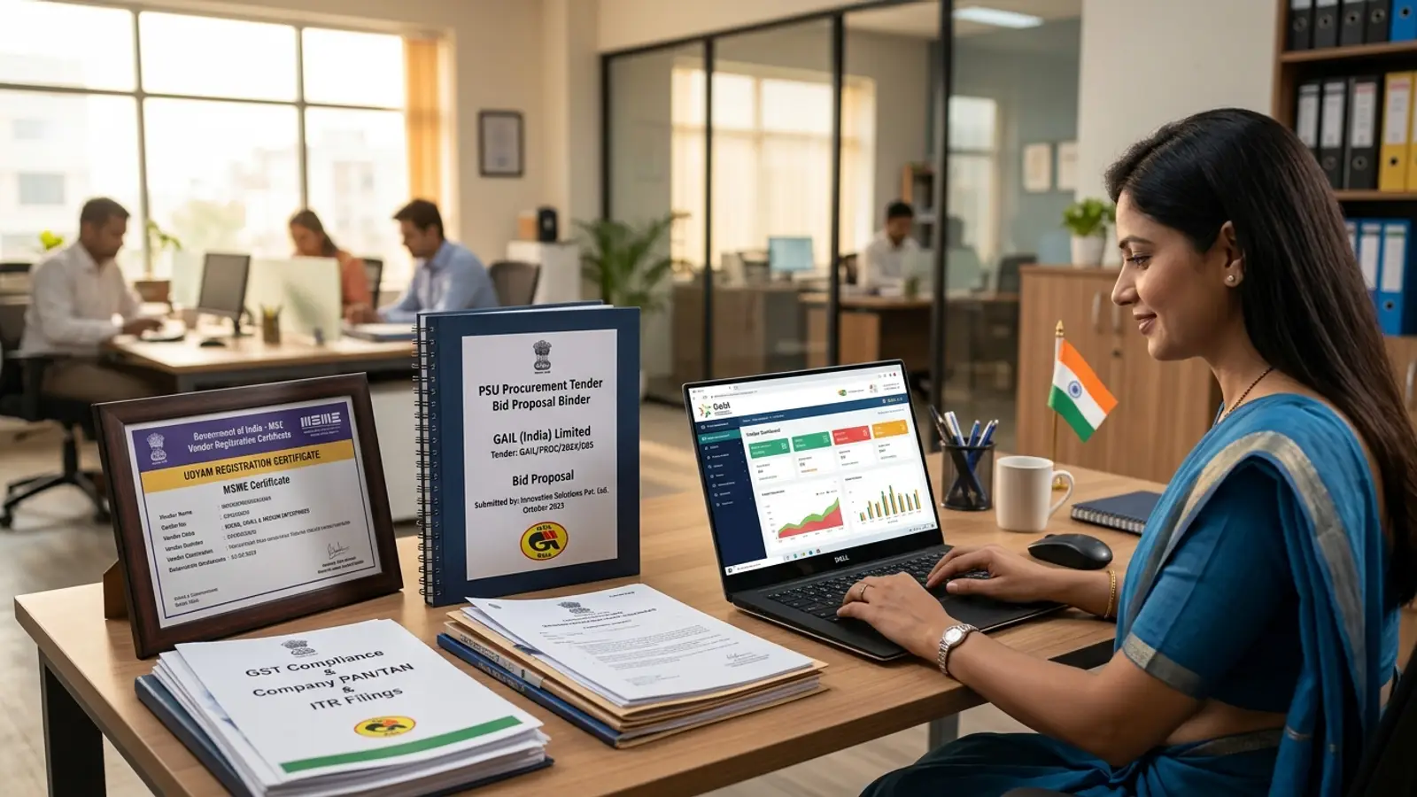 GeM (Government e-Marketplace) Vendor Registration & Bid Advisory in Raipur