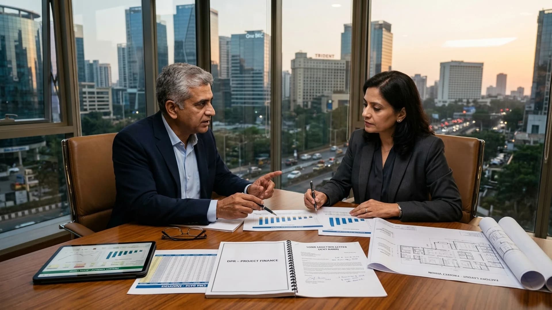 Bank DSCR and Term Loan EMI Project Finance Calculator