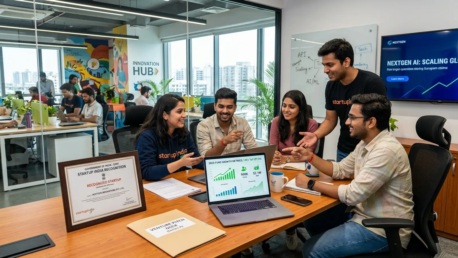 Startup India Recognition (DPIIT), Tax Exemption & Seed Fund Advisory in Raipur